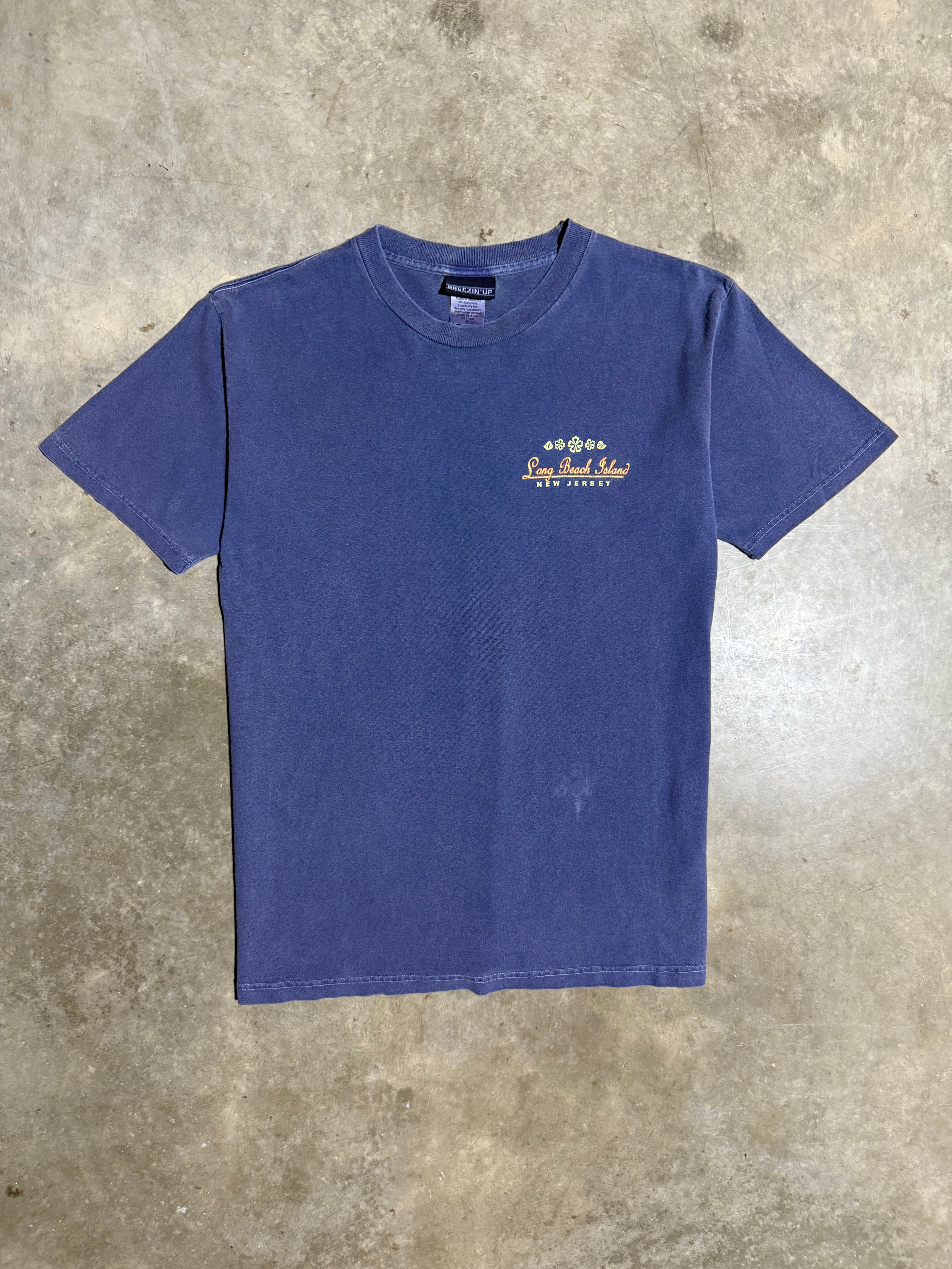 Y2K Long Beach Island Double Sided Shirt (L)