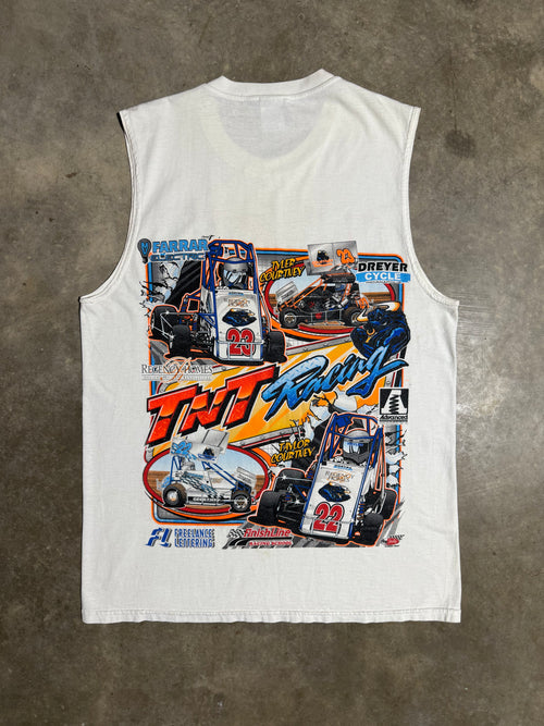 2000s TNT Sprint Car Racing Cutoff Shirt (L)