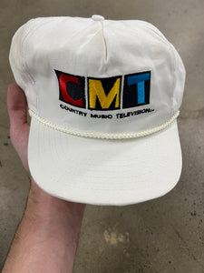 Vintage 90s CMT Country Music Television SnapBack Hat