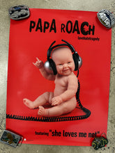 Load image into Gallery viewer, Vintage 2002 Papa Roach Double Sided Poster (18x24)
