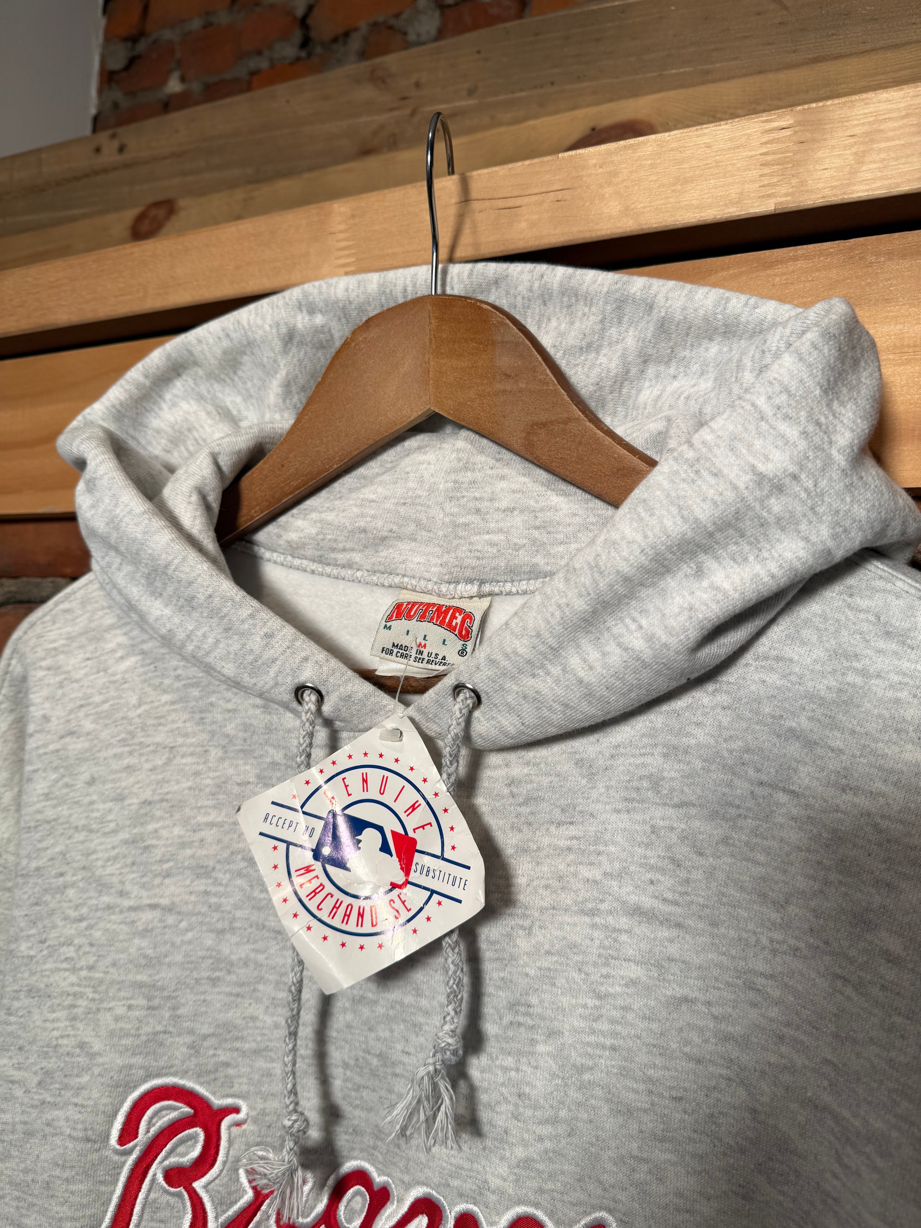 Vintage Unworn Atlanta Braves Nutmeg Hoodie (M)