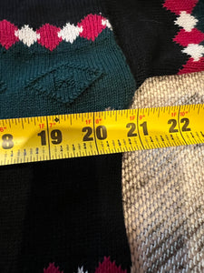 Vintage Jantzen Pattern Knit Sweater (L)