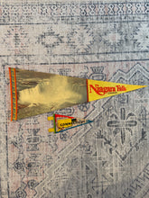 Load image into Gallery viewer, Lot of 2 Vintage Pennants - Niagara Falls and Connecticut
