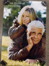 Load image into Gallery viewer, Vintage 1999 Barbra Streisand A Love Like Ours Double Sided Poster (24x36)
