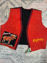 Load image into Gallery viewer, True Vintage Kimberly Canada Pennant Vest (Youth)

