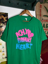 Load image into Gallery viewer, Vintage 90s Achy Breaky Heart Puffy Print Tee (L)
