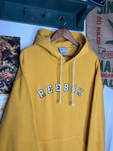 Vintage Reebok Yellow Hoodie (L)