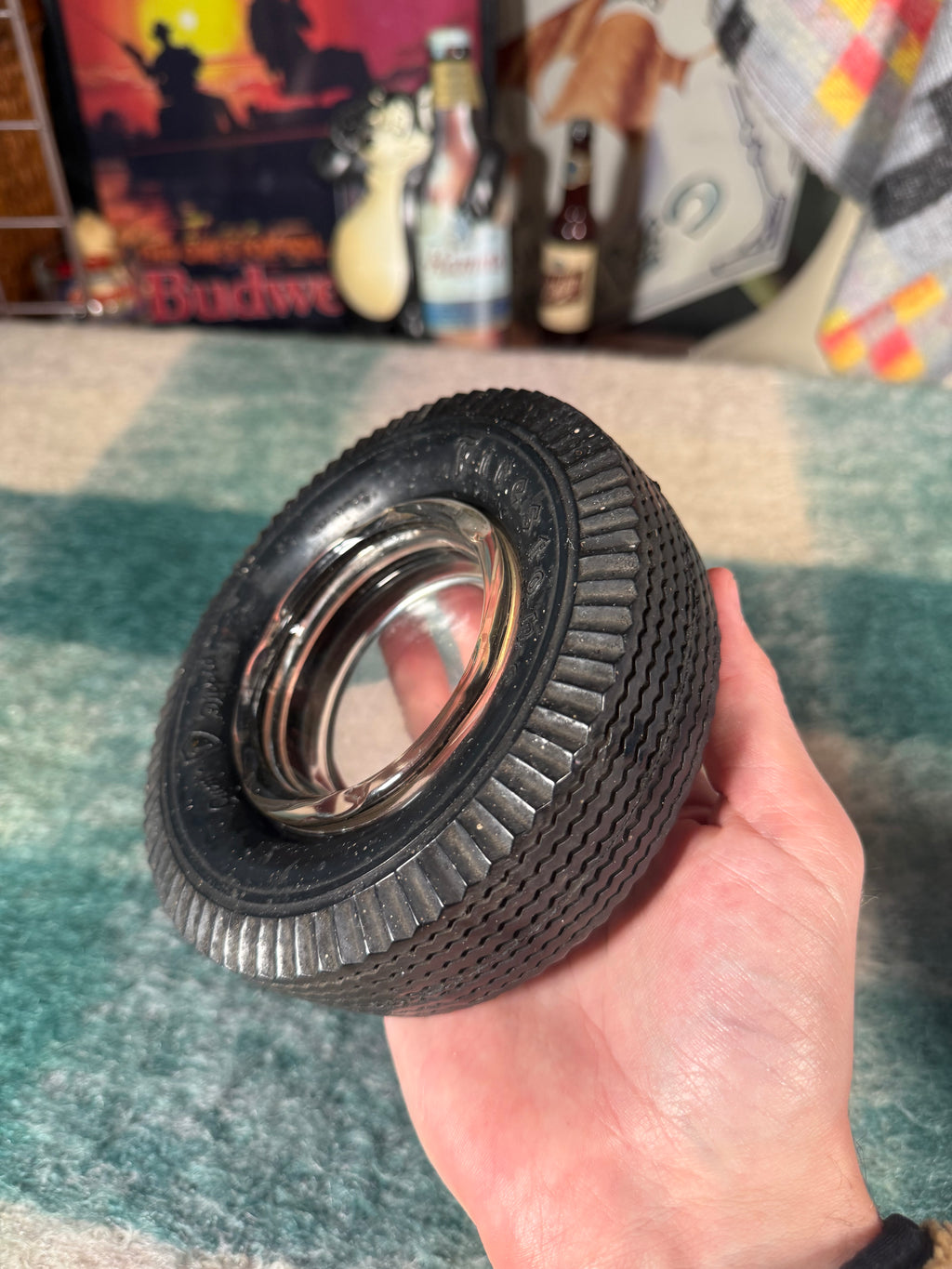 Vintage Firestone Tire Ashtray
