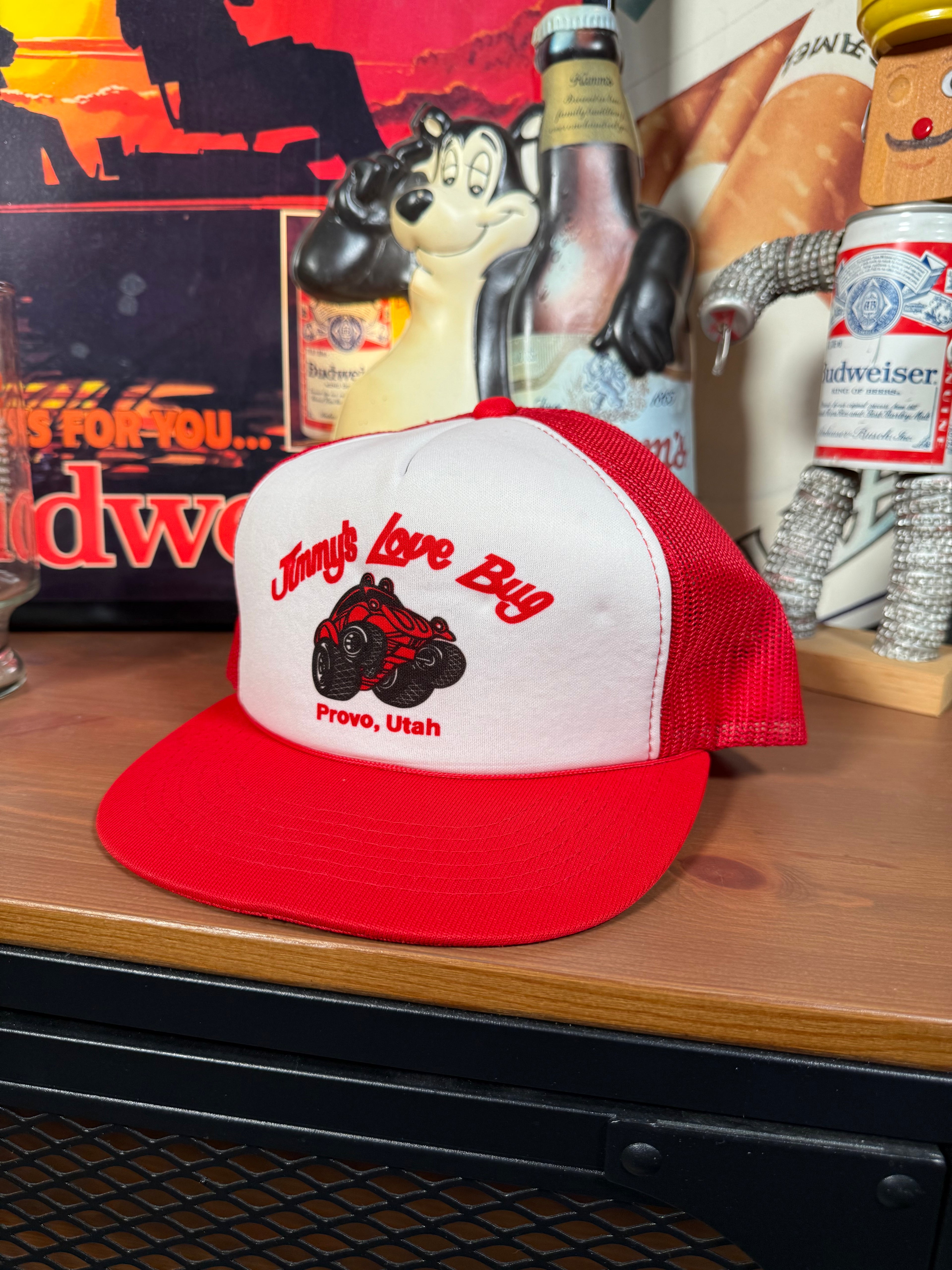 Vintage Jimmy’s Love Bug Trucker Hat