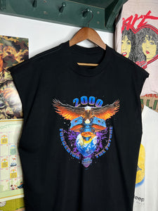 Vintage 2000 Harley Forged For The Future Cutoff Tee (XL)