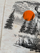 Load image into Gallery viewer, Vintage 1989 Sunset Deer Crewneck (L)
