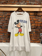 Load image into Gallery viewer, Vintage 90s Penn State Mickey Mouse Sleep Shirt (One Size, Big)
