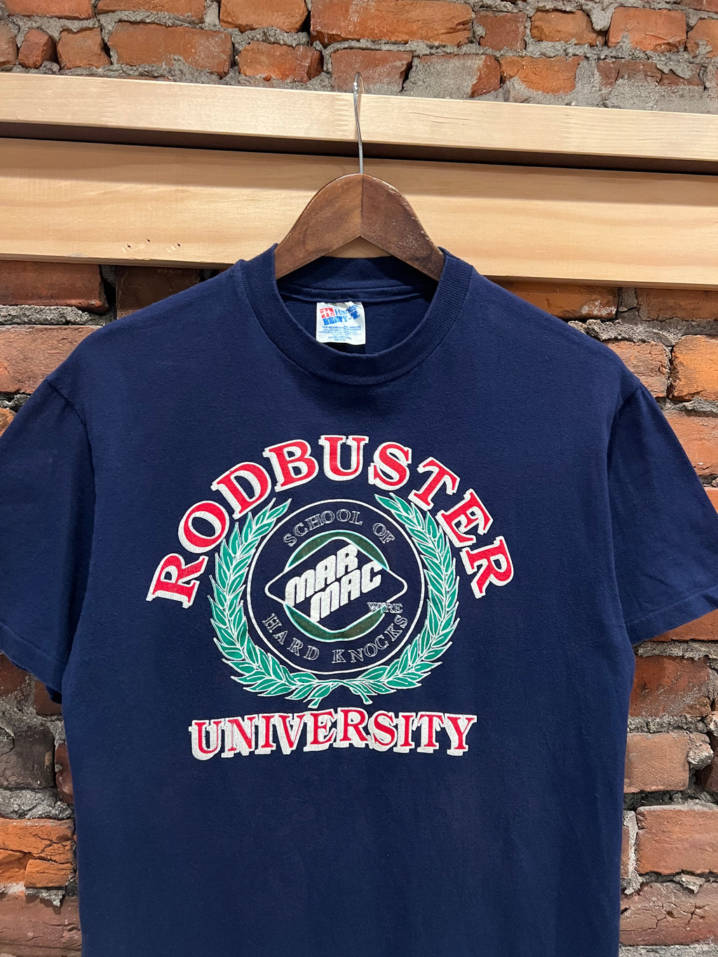 Vintage 90s Rodbuster University Tee (M)