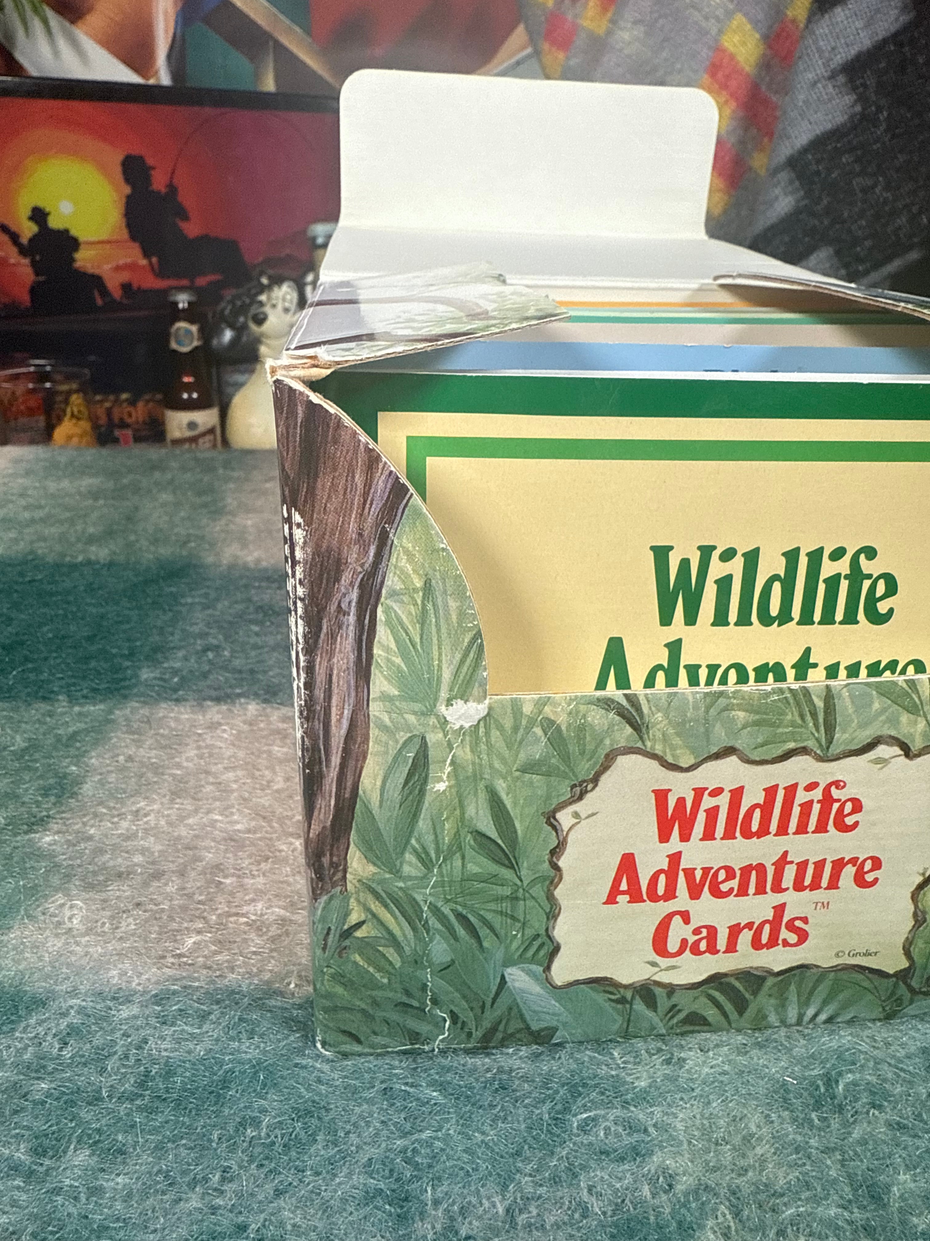 Vintage Wildlife Adventure Cards Set