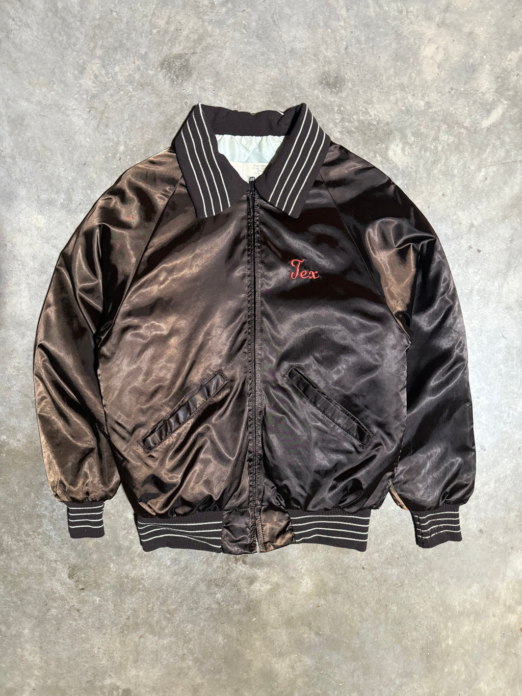 Vintage Arni’s Satin Embroidered Jacket (S)