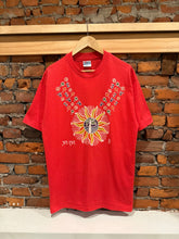 Load image into Gallery viewer, Vintage Sea Isle Hot Pink Puffy Print Shirt (XL)
