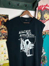 Load image into Gallery viewer, Vintage Against All Authority Cutoff Band Tee (L/XL)

