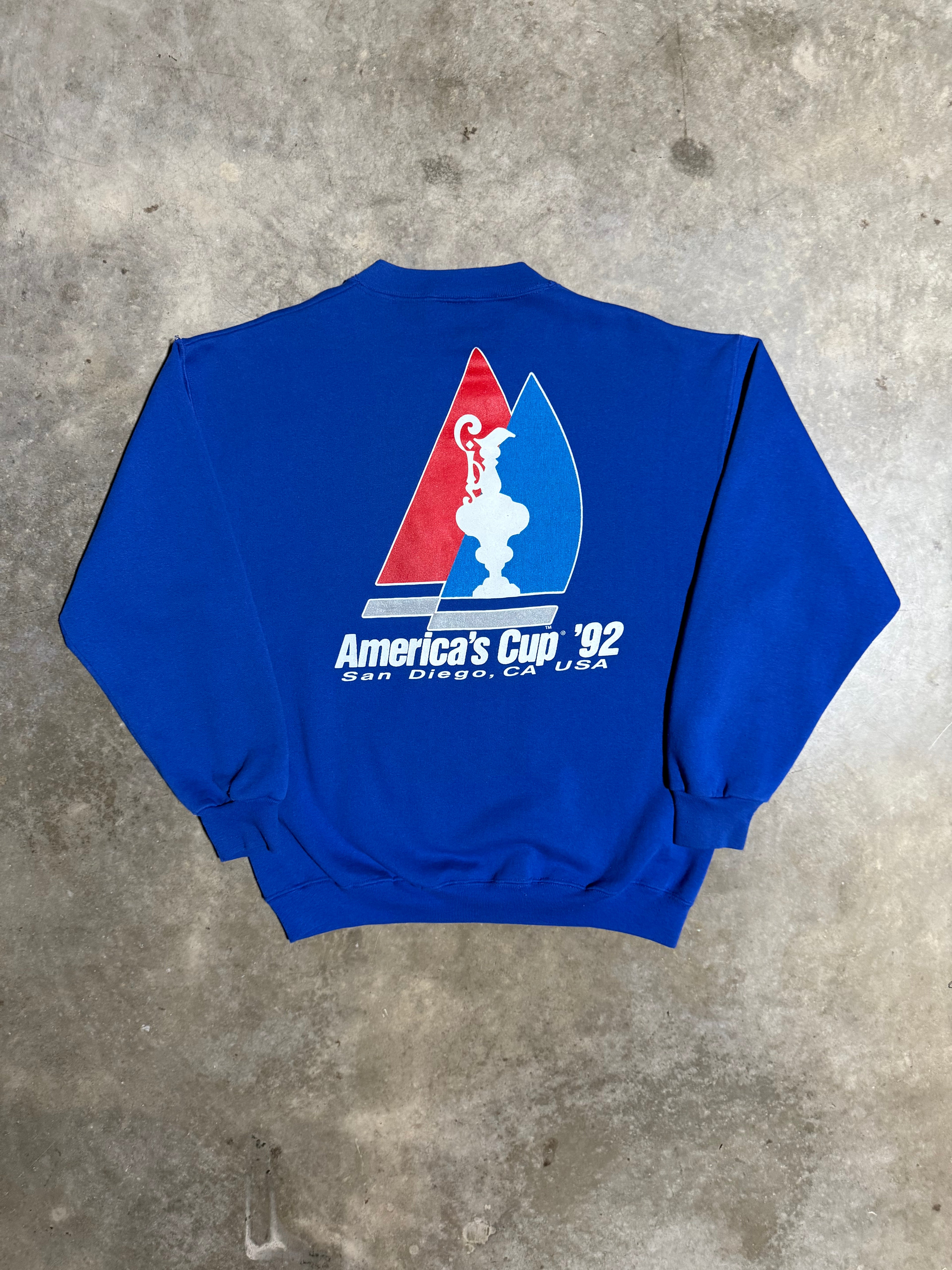 Vintage 1992 Americas Cup Racing Crewneck (M/L)