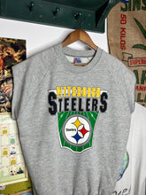 Load image into Gallery viewer, Vintage Steelers Cutoff Sweatshirt (XL)
