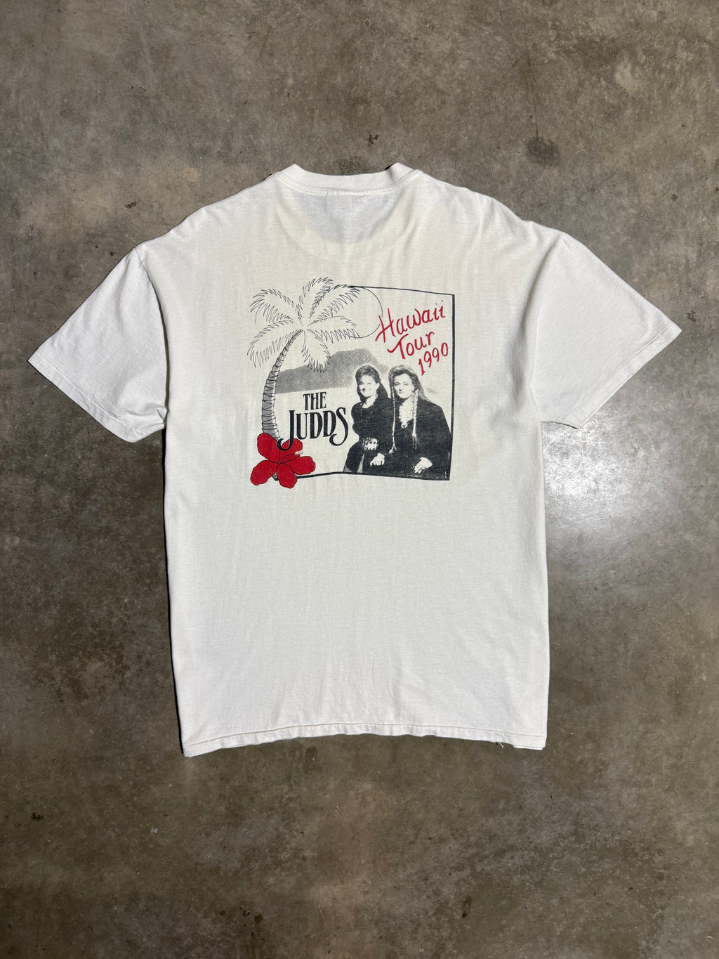 Vintage The Judds Hawaii Tour Country Music Tee (XL)