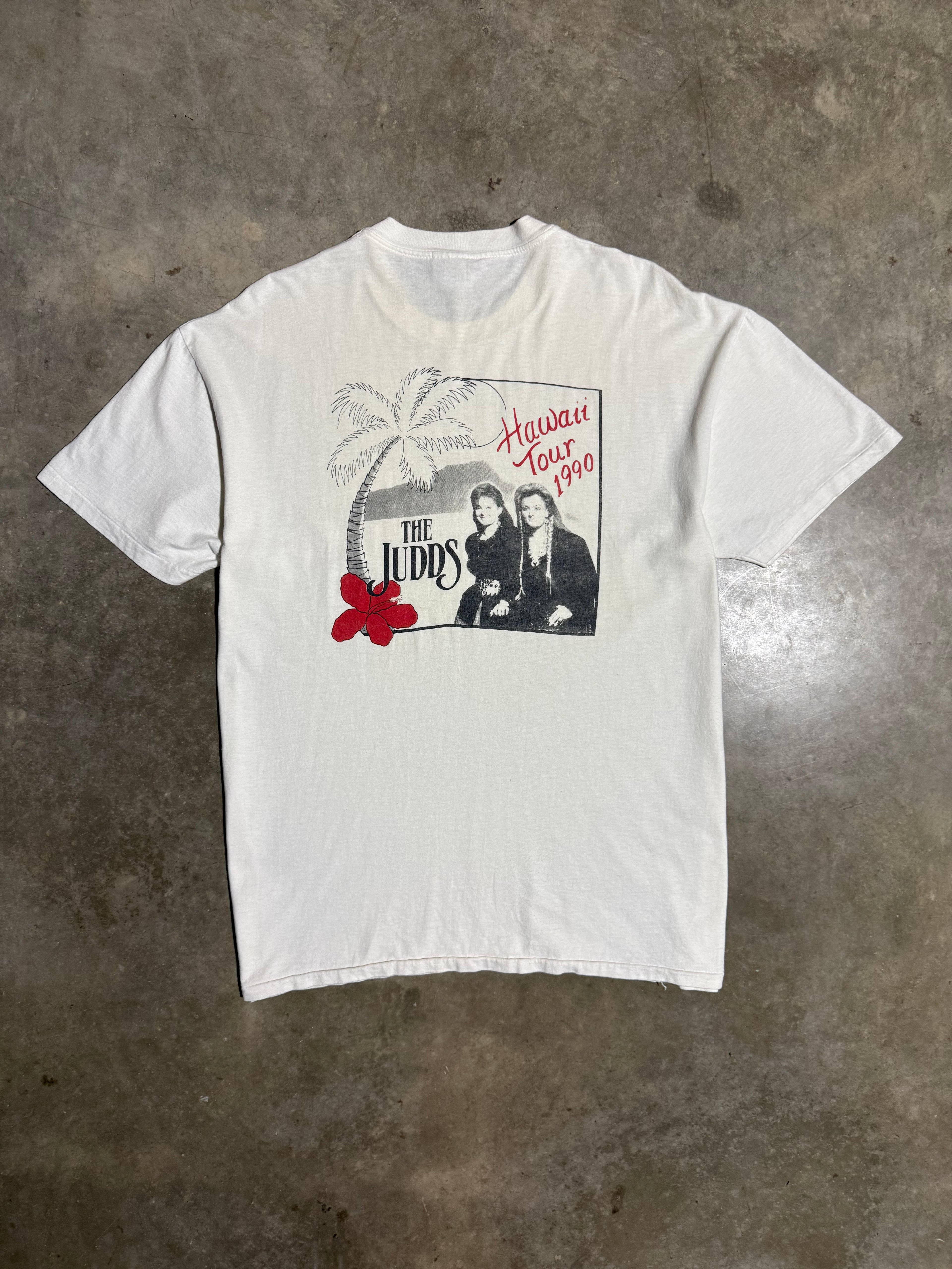Vintage The Judds Hawaii Tour Country Music Tee (XL)