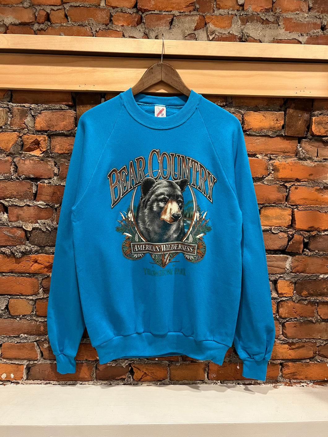 Vintage 90s Bear Country Yellowstone Park Crewneck (M)