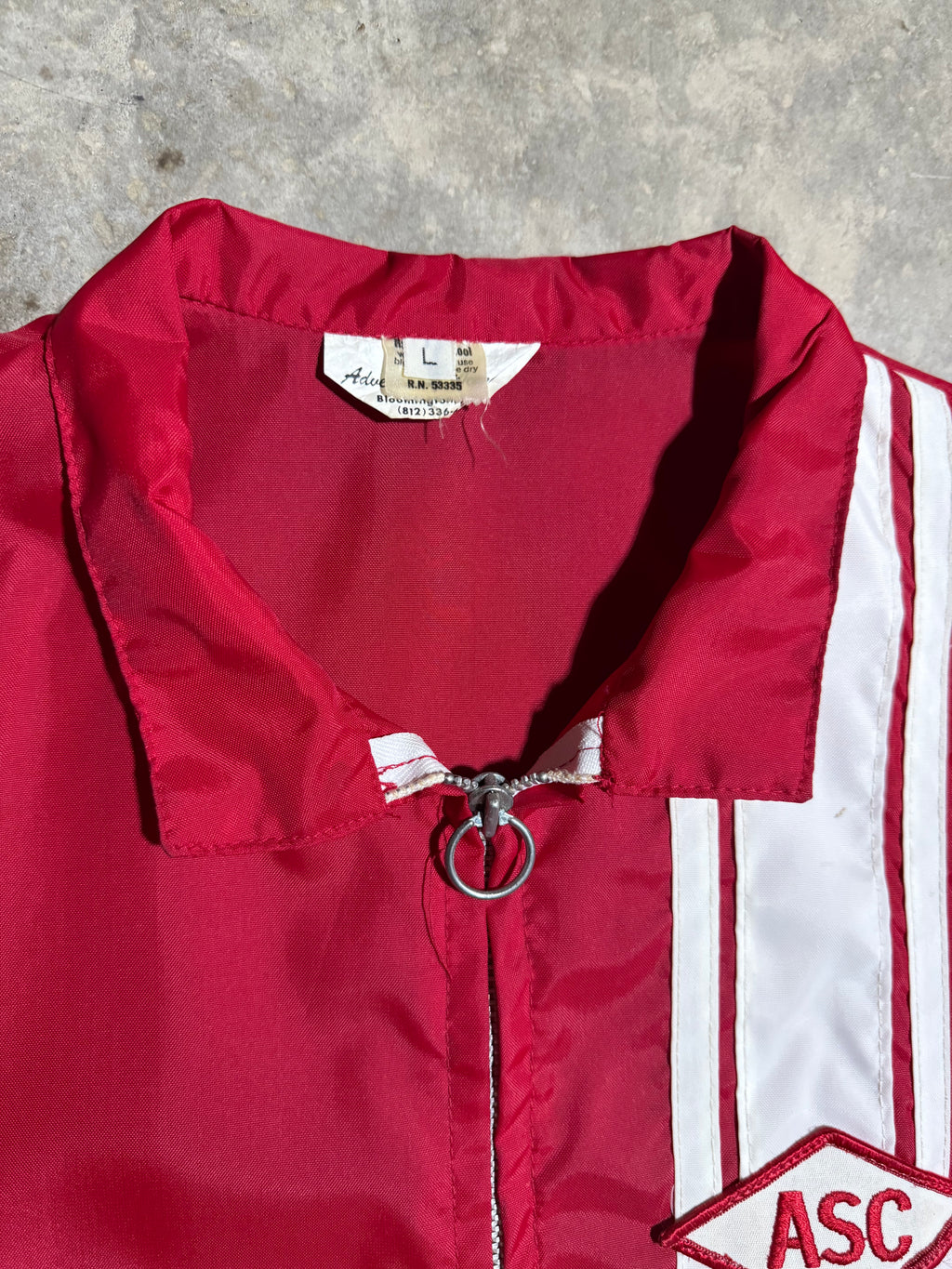 Vintage 70s ASC Patch Windbreaker (L)
