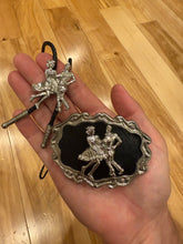 Load image into Gallery viewer, Vintage Line Dancing Belt Buckle + Bolo Tie Combo
