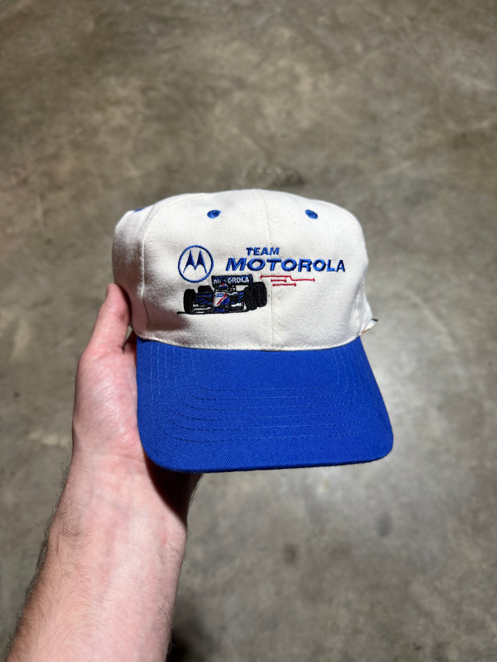 Vintage 2000s Team Motorola Racing Hat