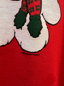 Vintage 80s Santabear Crewneck (S)