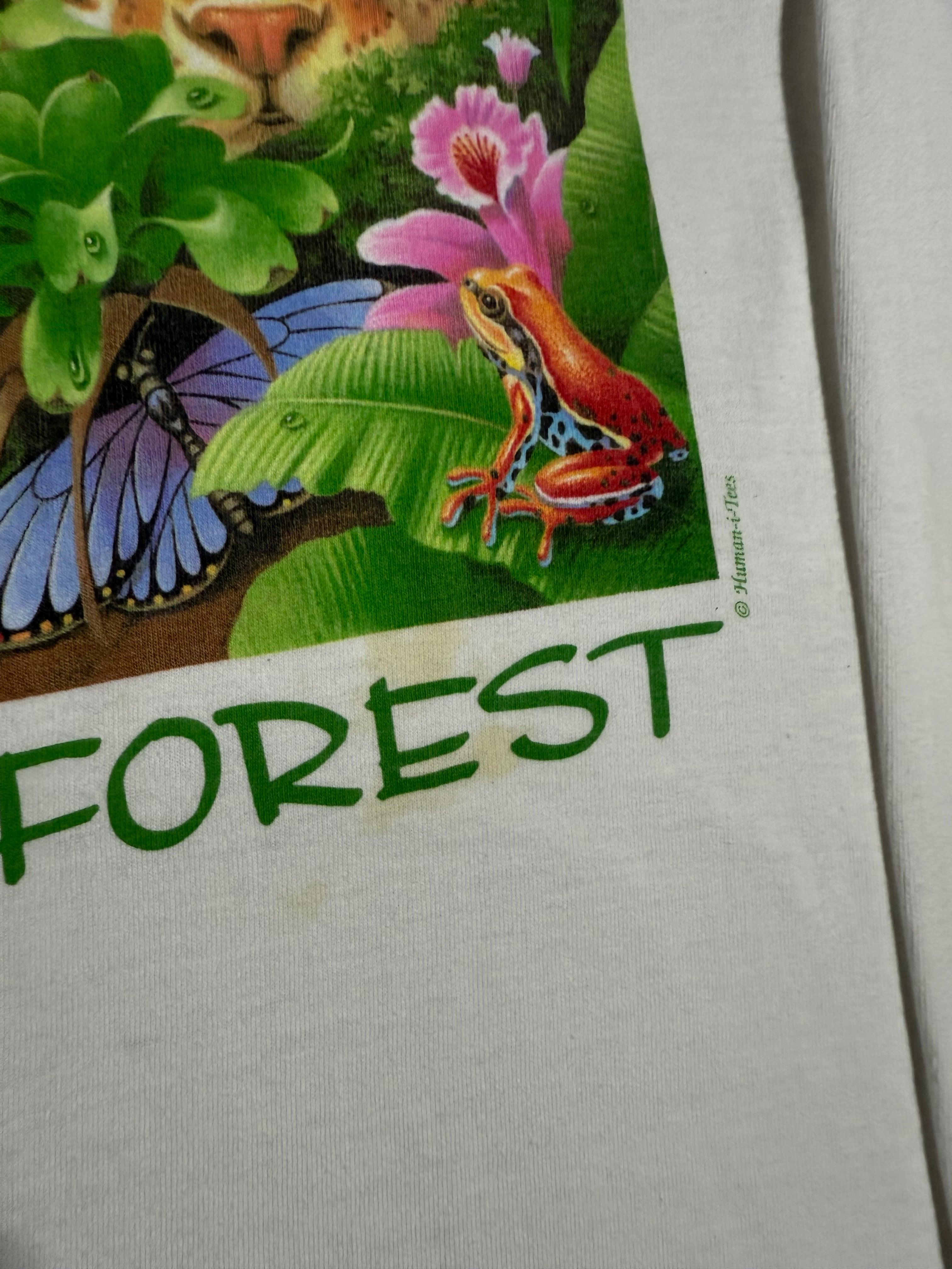 Vintage 90s The Living Forest Longsleeve Shirt (L)