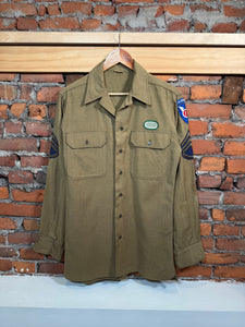 Vintage Military Airborne Shirt (M)
