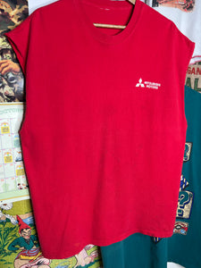 Vintage Double Sided Mitsubishi Cutoff Shirt (XL)