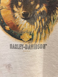 Vintage Youth Harley Davidson Wolf Tee (Youth 2-4)