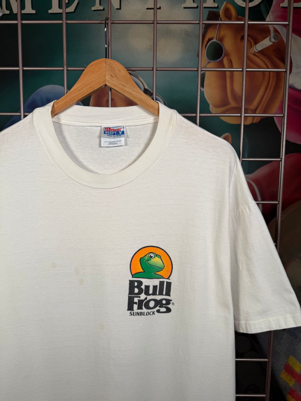 Vintage Bull Frog Sunblock T-Shirt (XL)