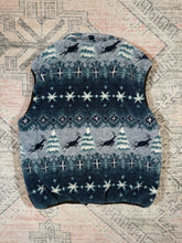 Load image into Gallery viewer, Vintage Princeton Deer Fleece Zip Up Vest (L)
