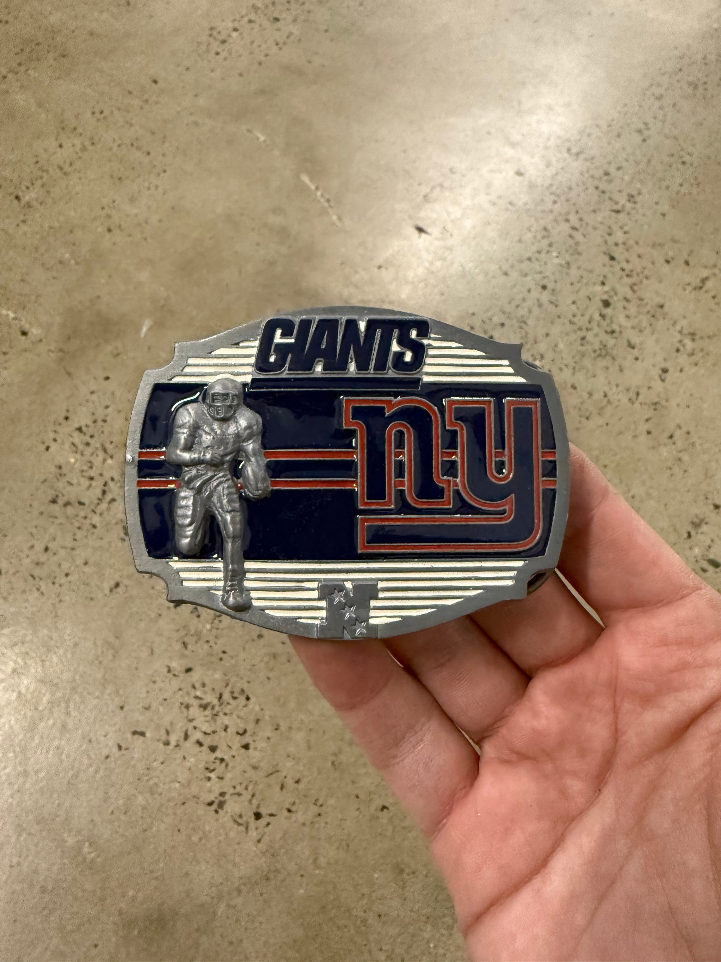 2000s New York Giants Belt Buckle