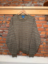 Load image into Gallery viewer, Vintage Towncraft Knit Tan Sweater (XL)
