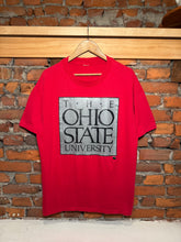 Load image into Gallery viewer, Vintage 90s Ohio State University Silver and Red T-Shirt (XL)

