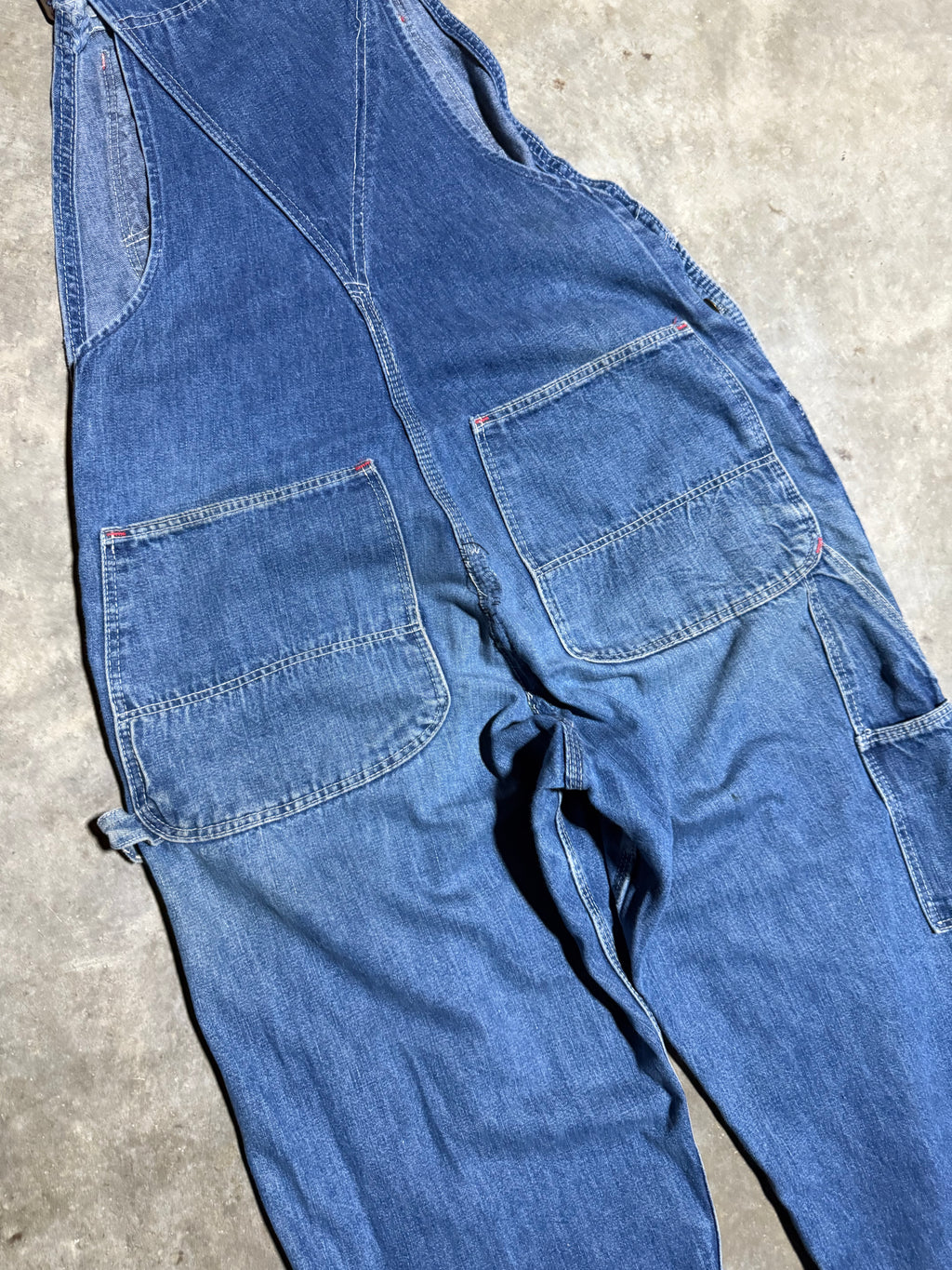 True Vintage JC Penney Big Mac Denim Overalls (32x28)