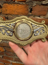 Load image into Gallery viewer, 1921 Silver Dollar Flipping Belt Buckle
