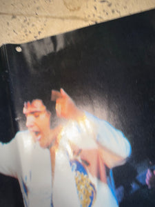 Vintage Elvis On Stage Poster (17.5x23.5)