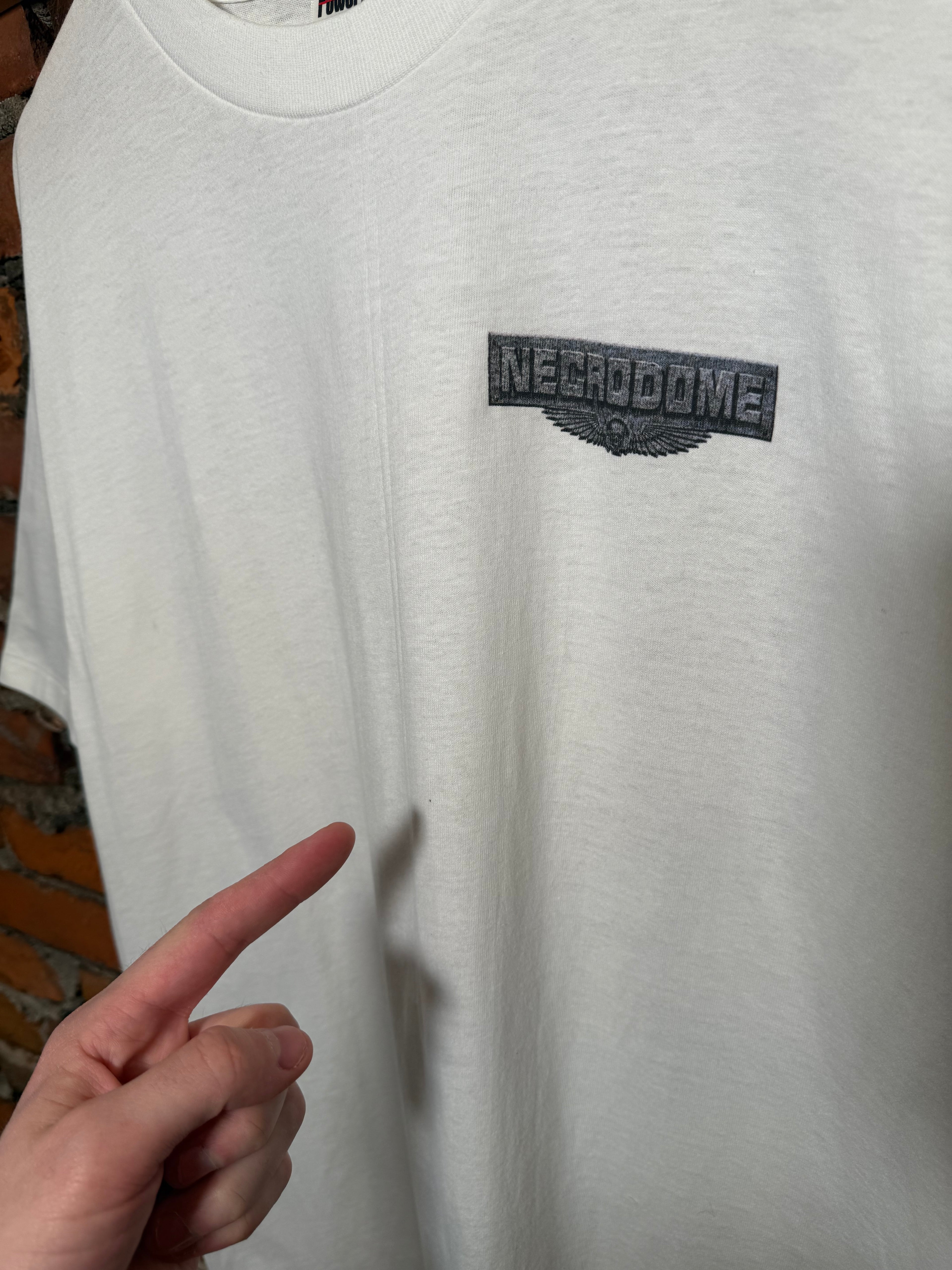 Vintage 90s Necrodome Video Game T-Shirt (L)