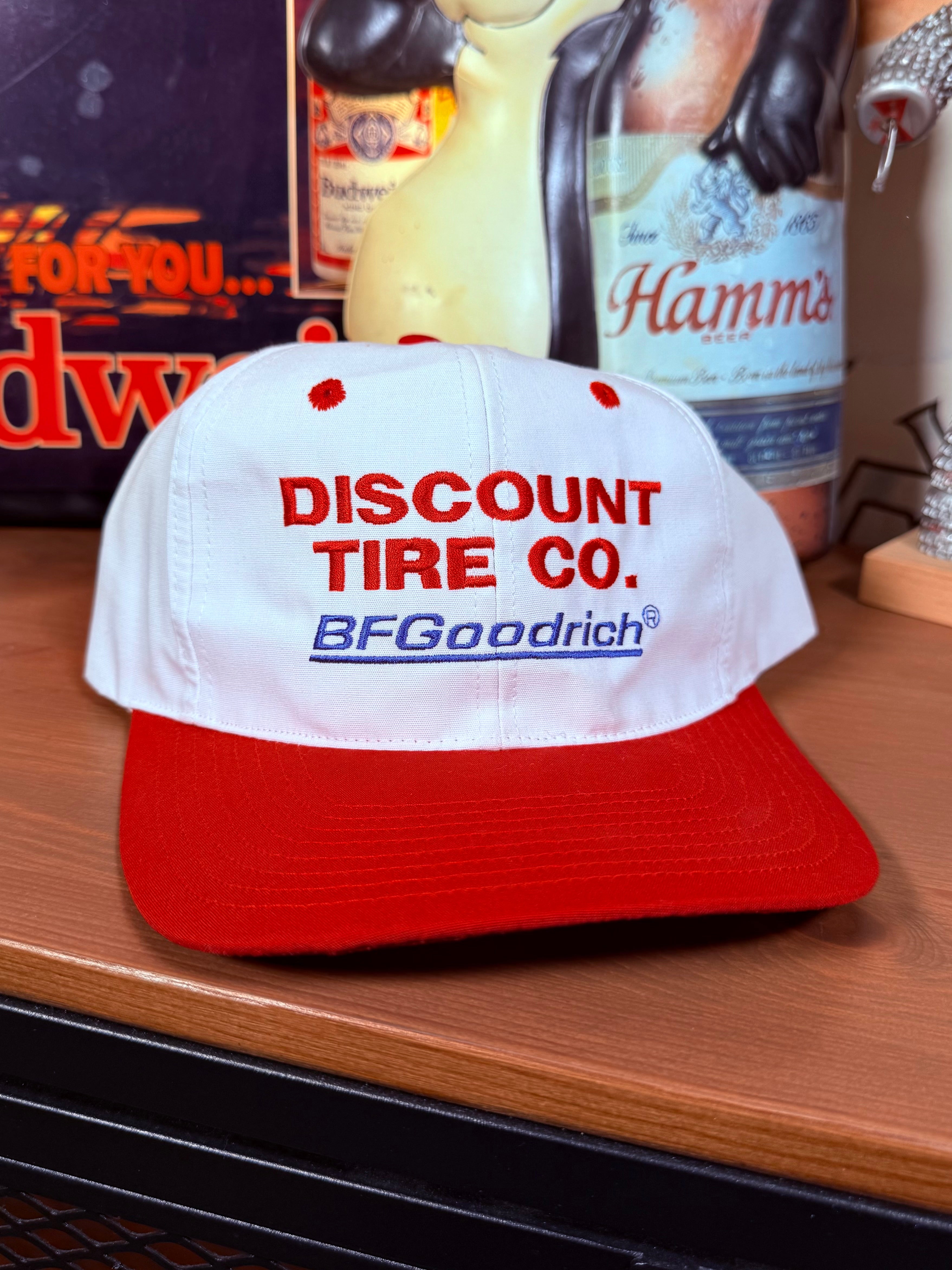 Vintage Discount Tire Co BFGoodrich Snapback Hat