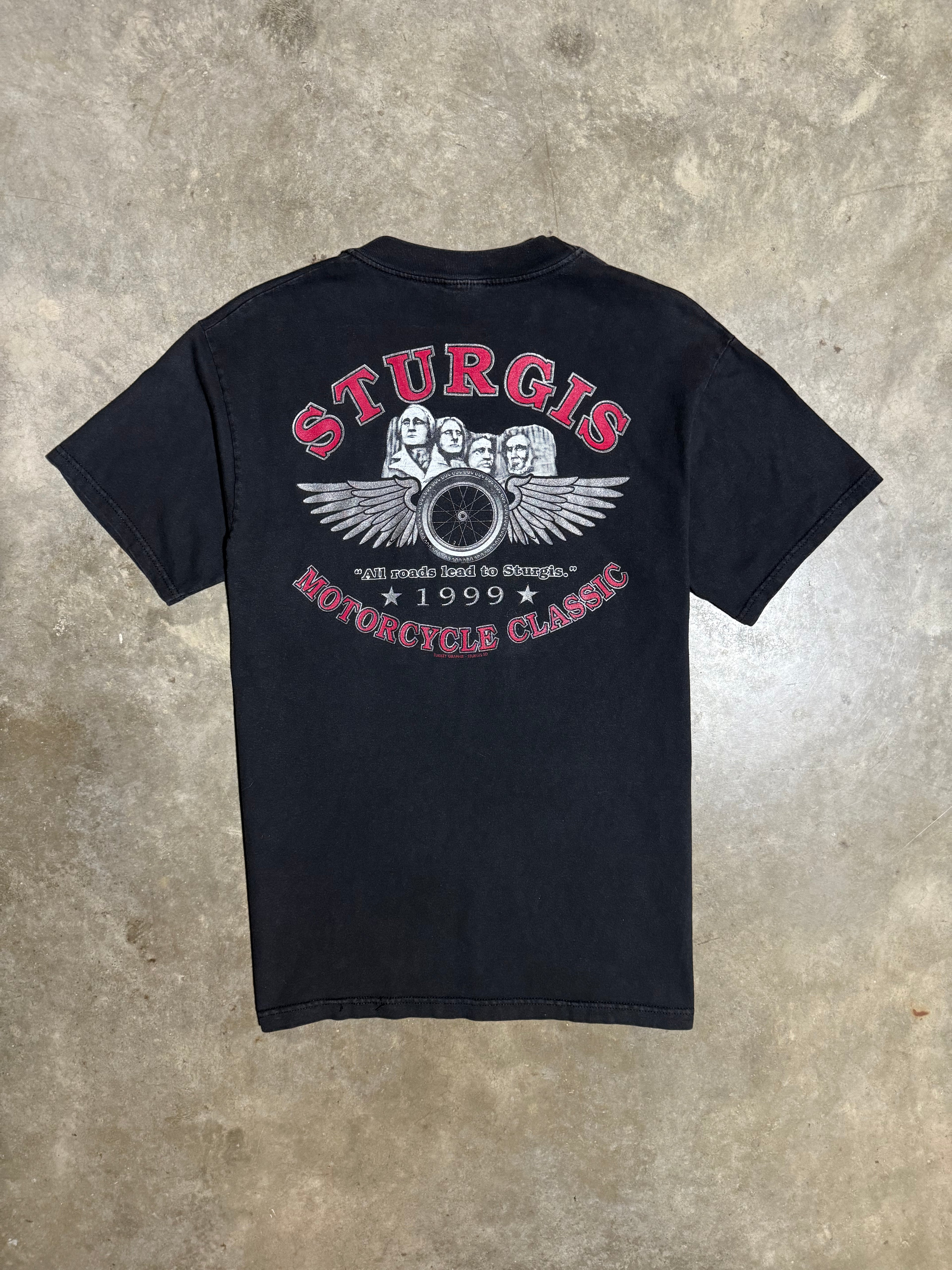 Vintage 1999 Sturgis Bike Rally T-Shirt (M)