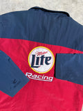 Vintage Miller Lite Racing Rusty Wallace Nascar Windbreaker (2XL)