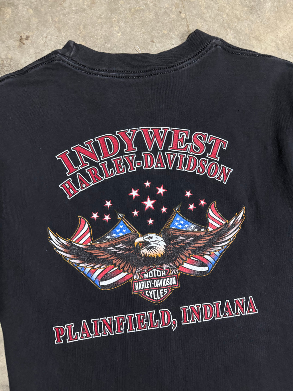 Vintage 2002 Harley Davidson American Pride T-Shirt (M)