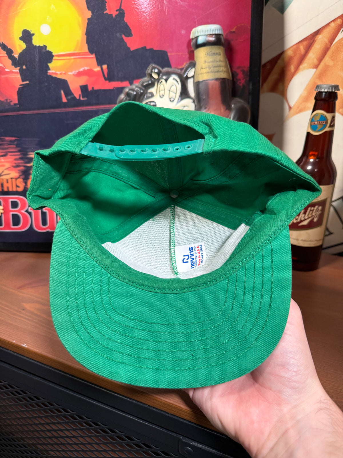 Vintage Seagrams Raspberry Ginger Ale Snapback Hat