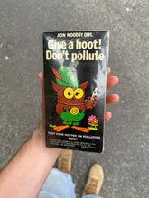 Load image into Gallery viewer, Vintage 1972 Woodsy Owl Plush Unopened in Original Packaging
