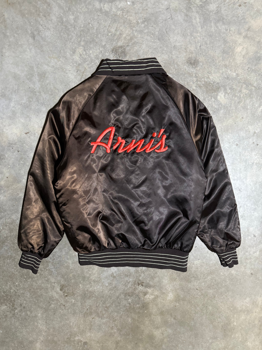 Vintage Arni’s Satin Embroidered Jacket (S)